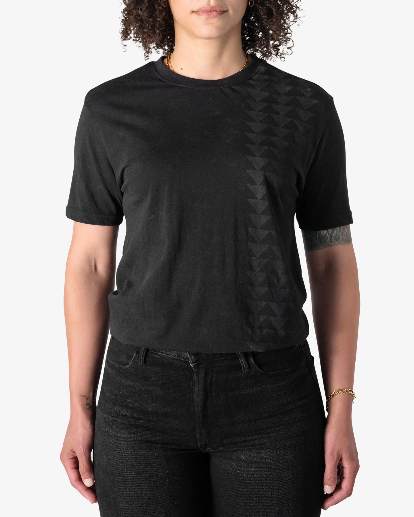 Nakoa Tee - Black Wolf • Organic Cotton - Image 3