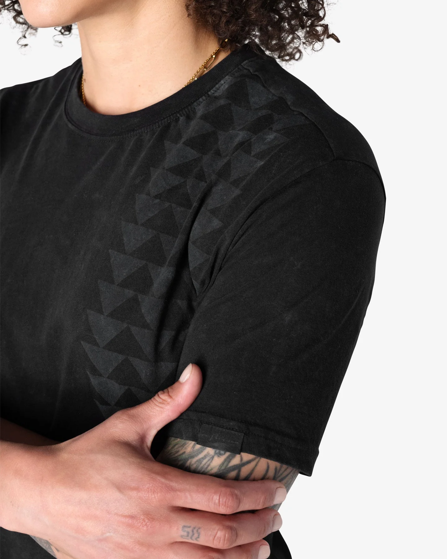 Nakoa Tee - Black Wolf • Organic Cotton - Image 5