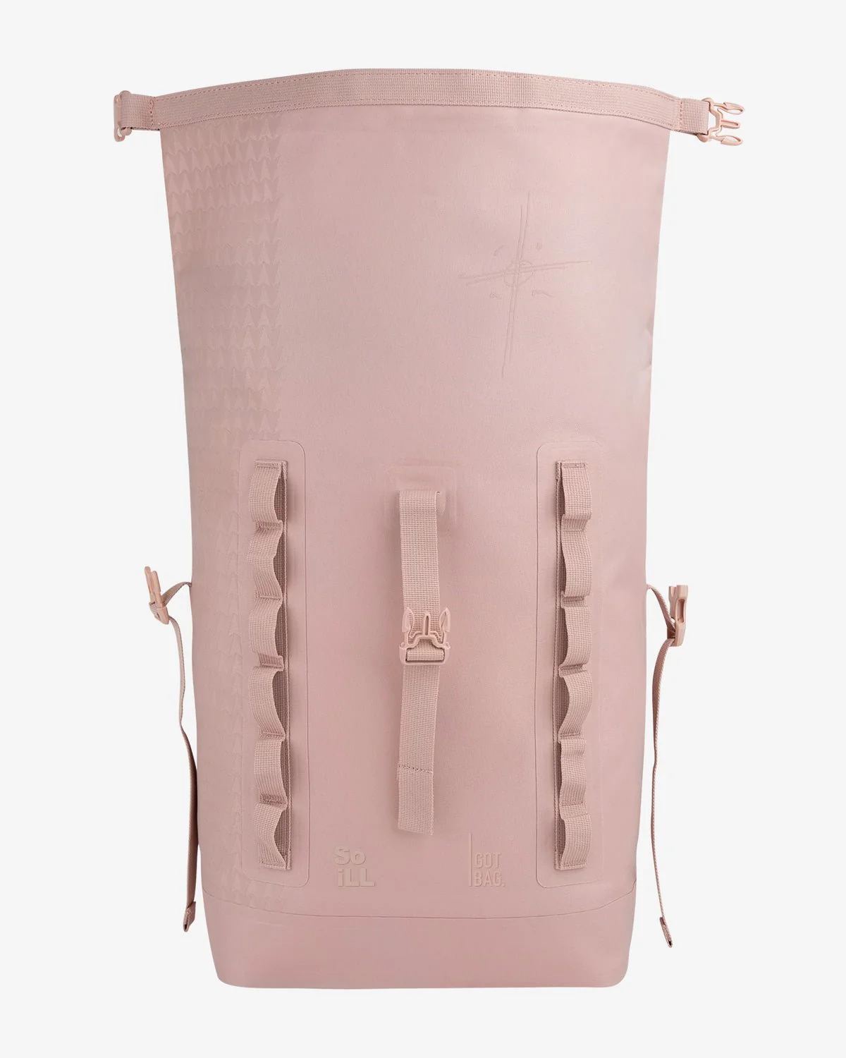 Rolltop Backpack - Dirty Pink - Image 4