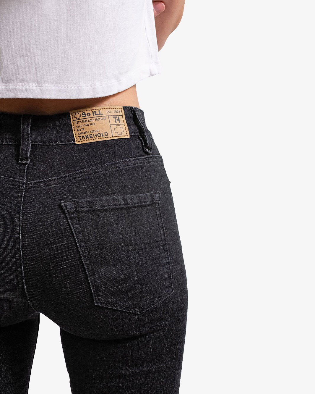 Women's Denim - Black - Image 4