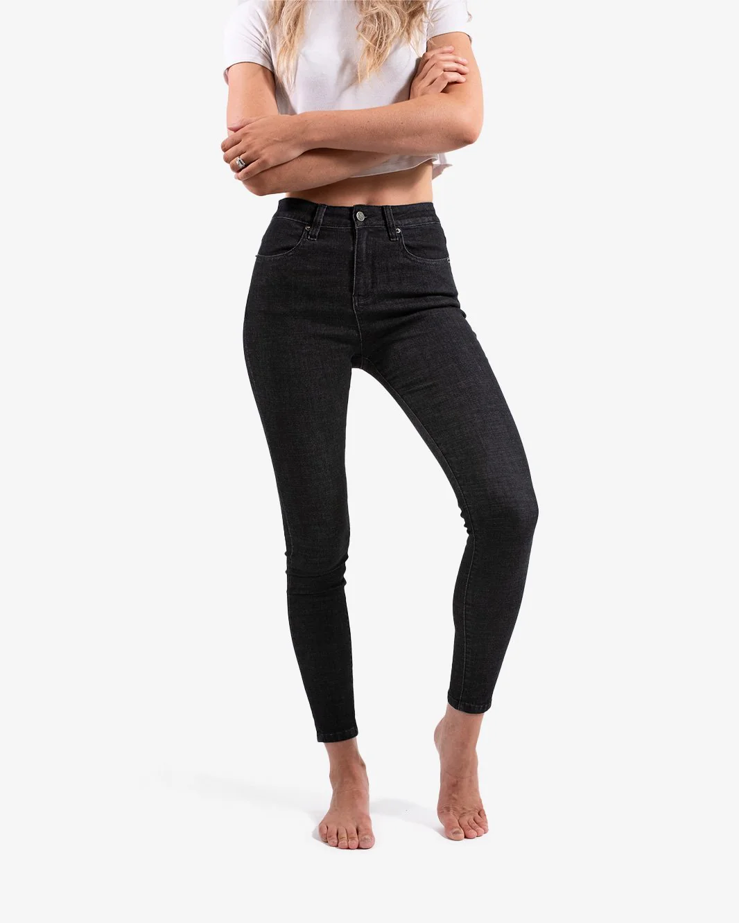 Women's Denim - Black - Image 7